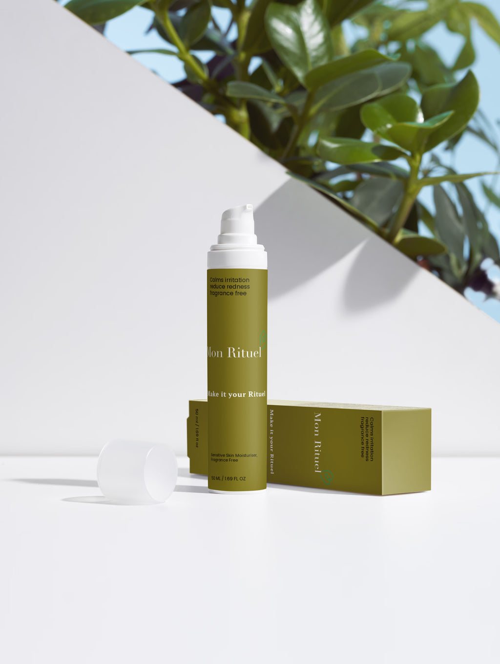 Crème Hydratante Peau Sensible, Sans Parfum