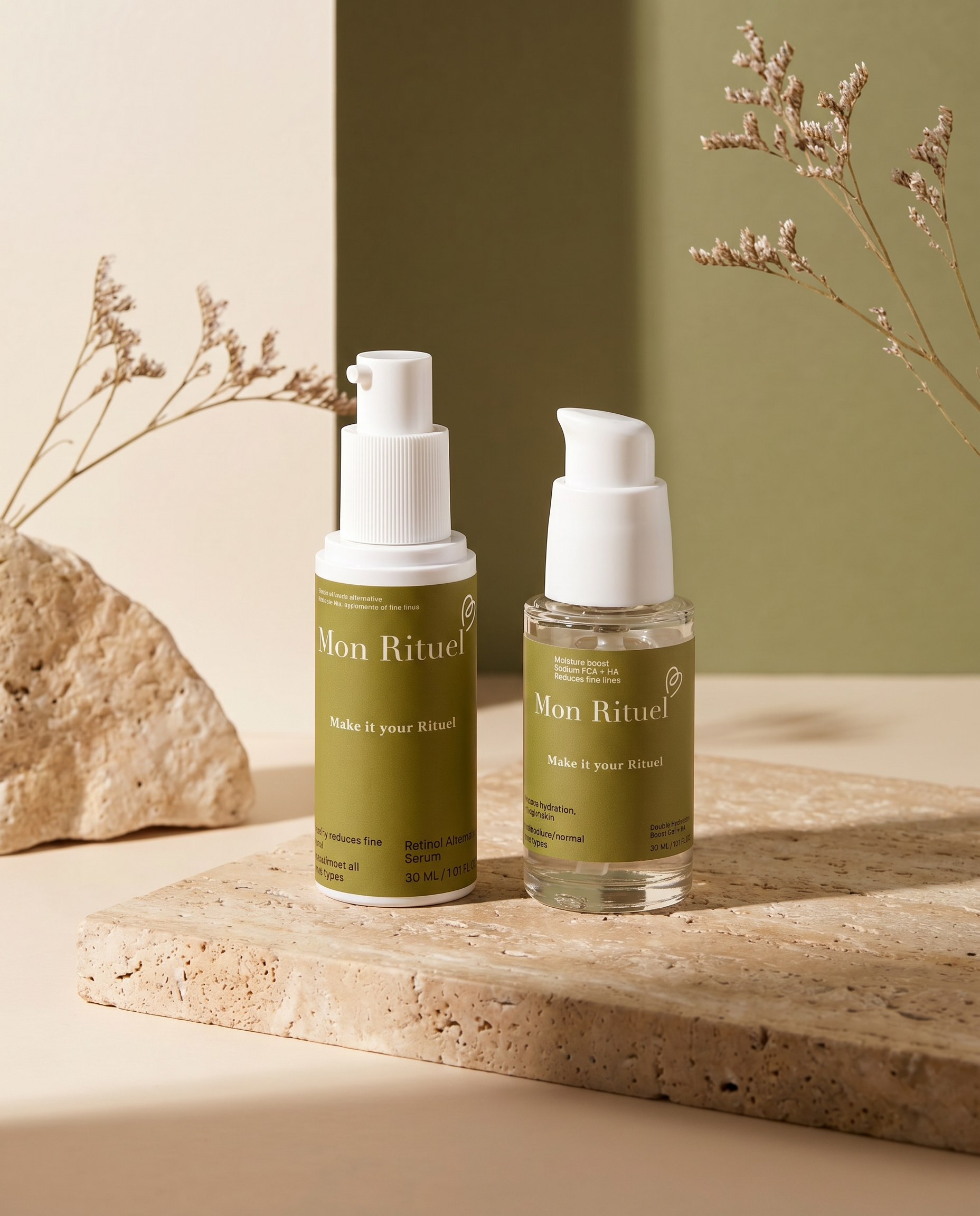 Mon Rituel Duo Bundle - Retinol + Double Hydration combination