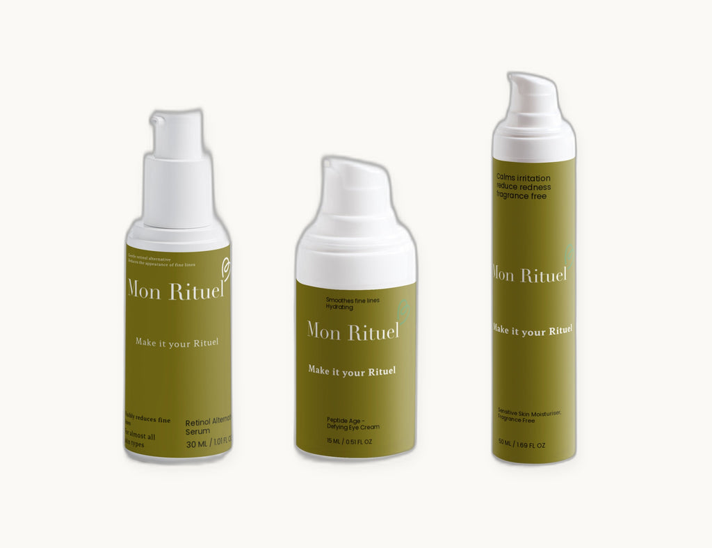 The Anti-Age Rituel Trio — Retinol Serum, Peptide Eye Cream & Sensitive Moisturiser