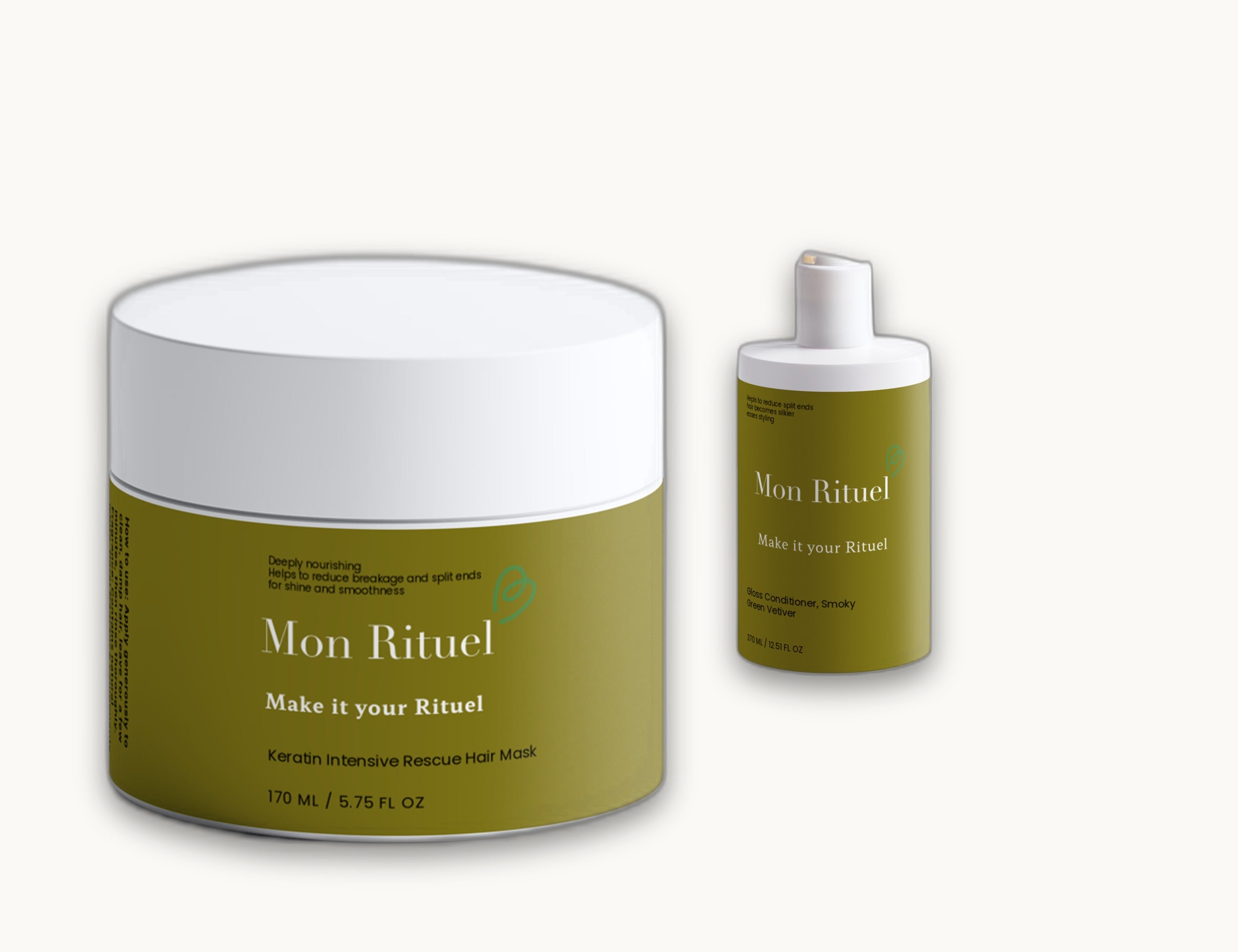 The Repair Rituel — Keratin Intensive Rescue Hair Mask & Gloss Conditioner