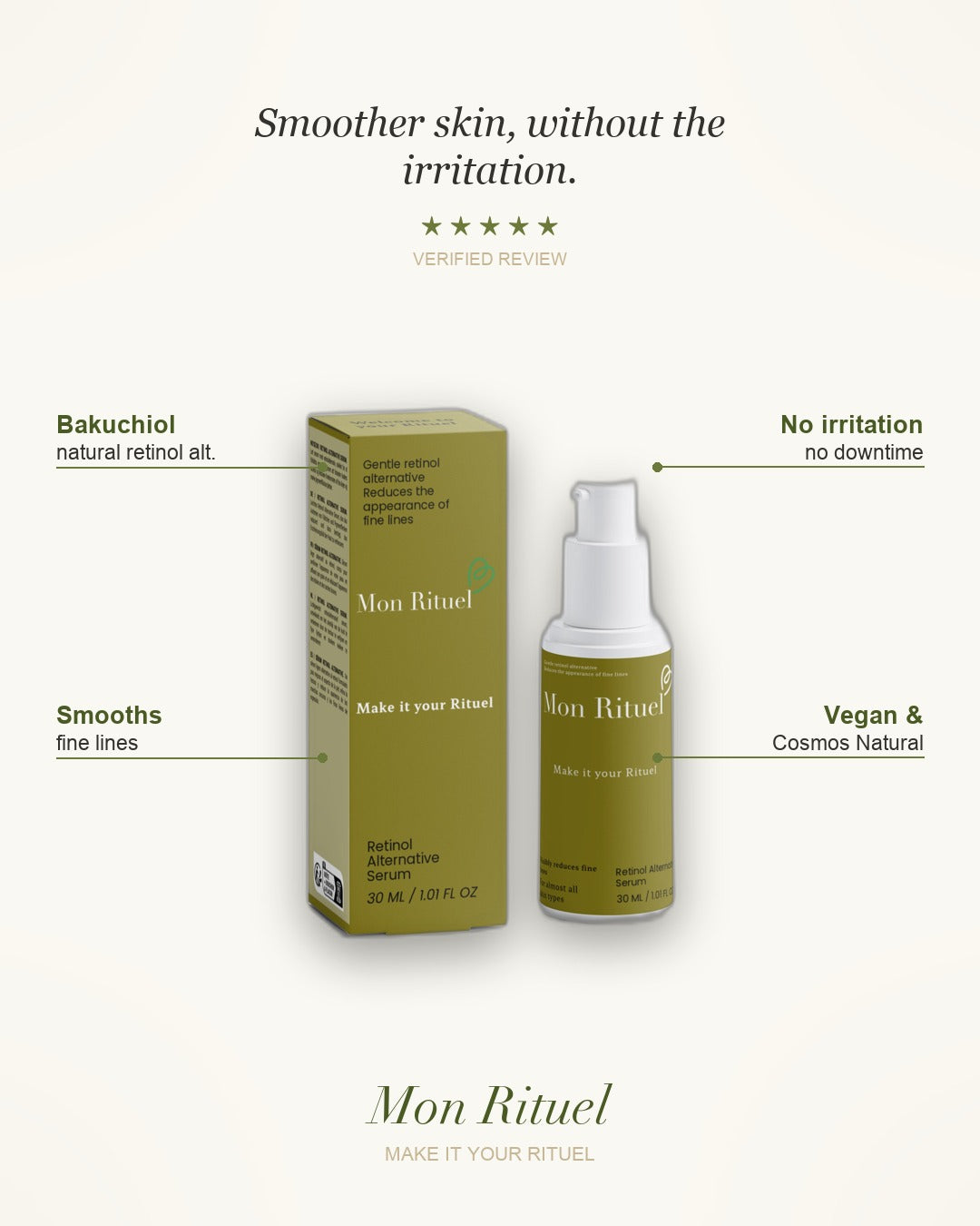 Retinol Alternative Serum — what it does