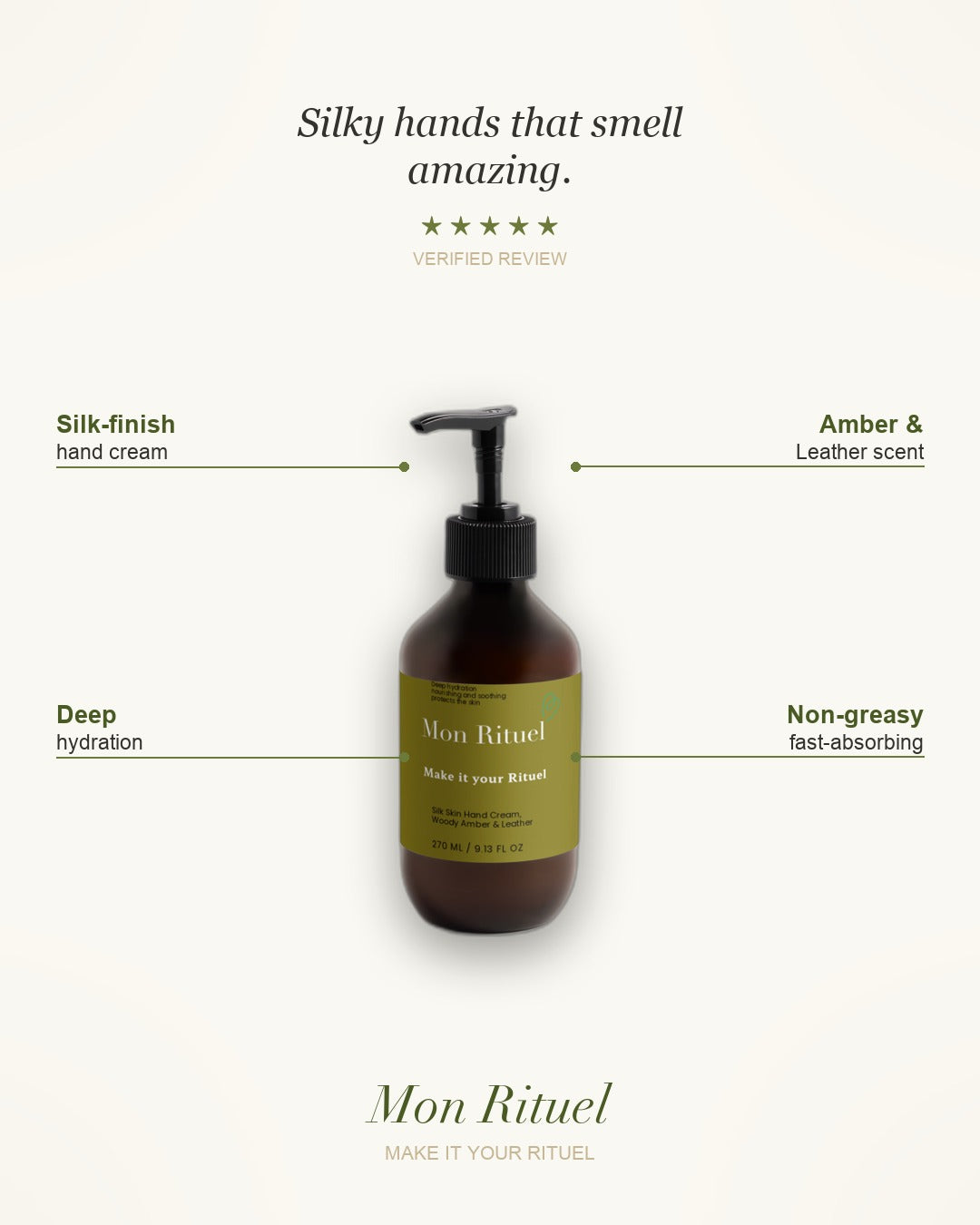 Silk Skin Hand Cream — what it does
